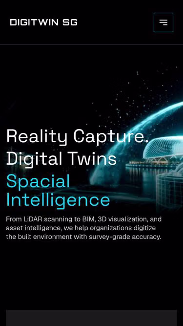 Screenshot of digitwin.sg