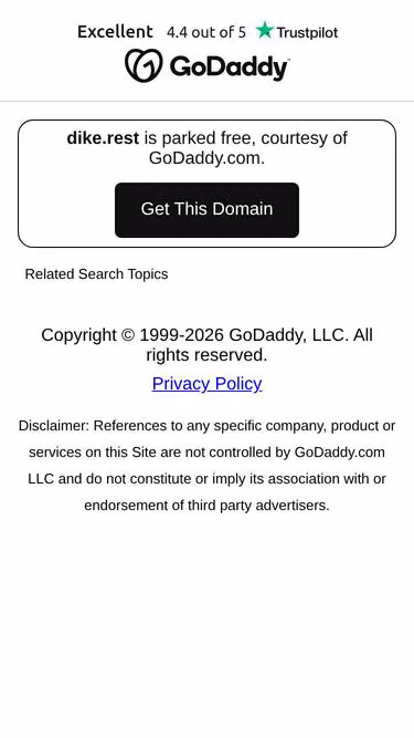 Screenshot of dike.rest