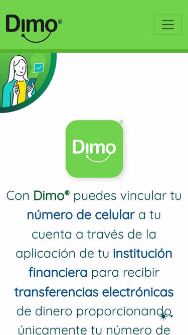 Screenshot of dimo.org.mx