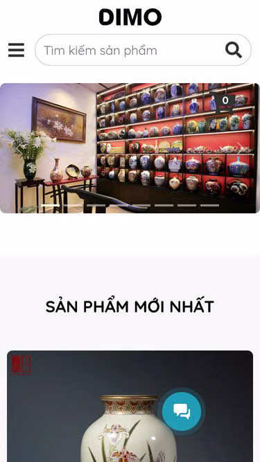 Screenshot of dimo.vn
