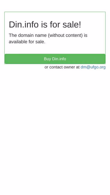 Screenshot of din.info