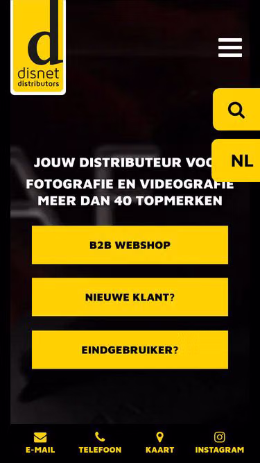 Screenshot of disnet.fr
