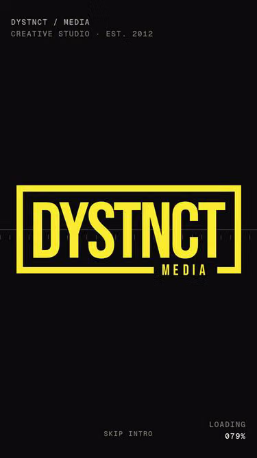 Screenshot of distinct.tv