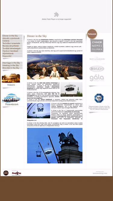 Screenshot of dits.hu
