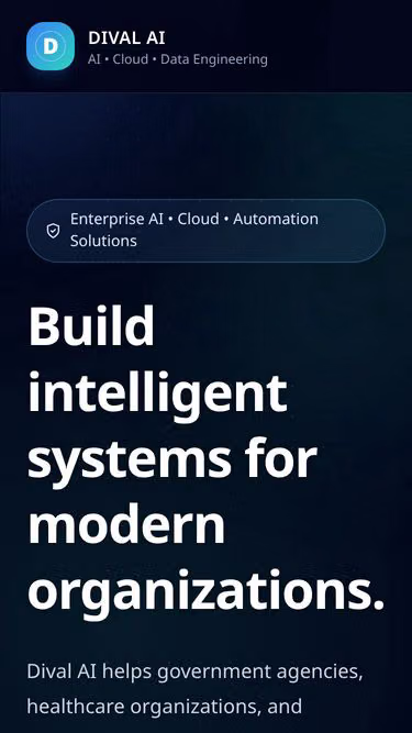 Screenshot of dival.ai