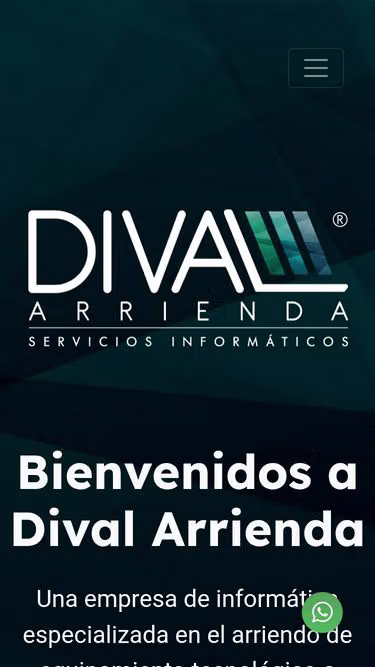 Screenshot of dival.cl