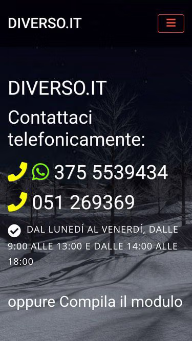Screenshot of diverso.it