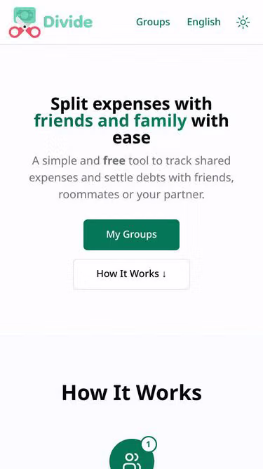Screenshot of divide.com.ar