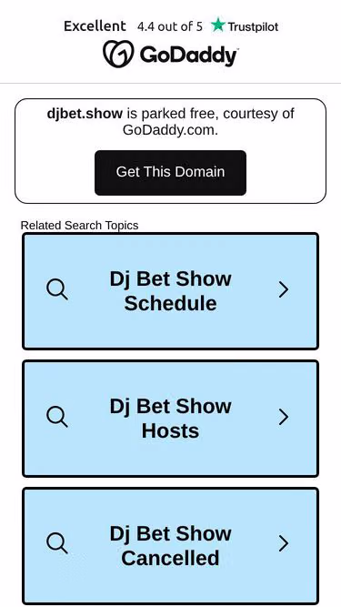 Screenshot of djbet.show