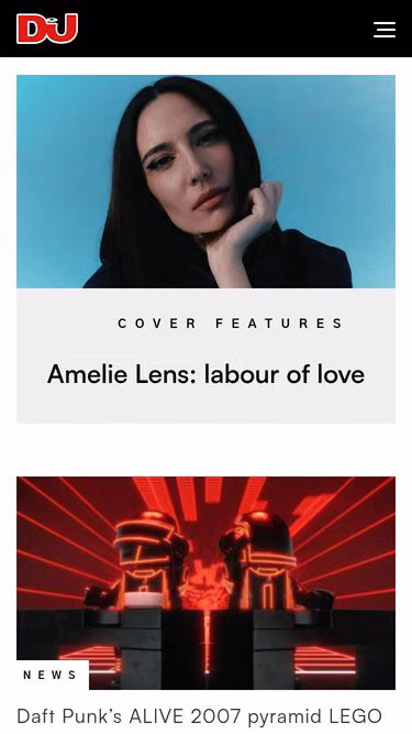 Screenshot of djmag.com