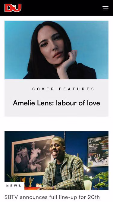 Screenshot of djmag.com.my