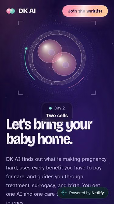 Screenshot of dkai.app