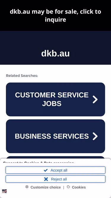 Screenshot of dkb.au