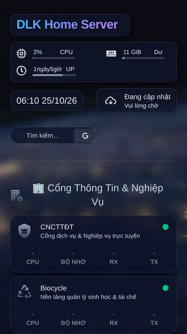 Screenshot of dlk.io.vn