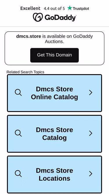 Screenshot of dmcs.store