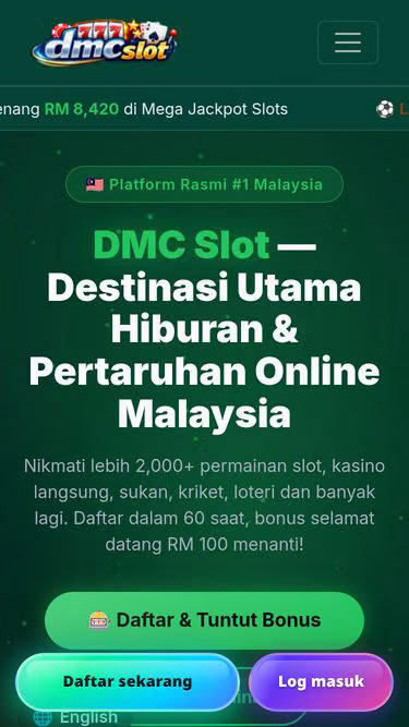 Screenshot of dmcslot.best