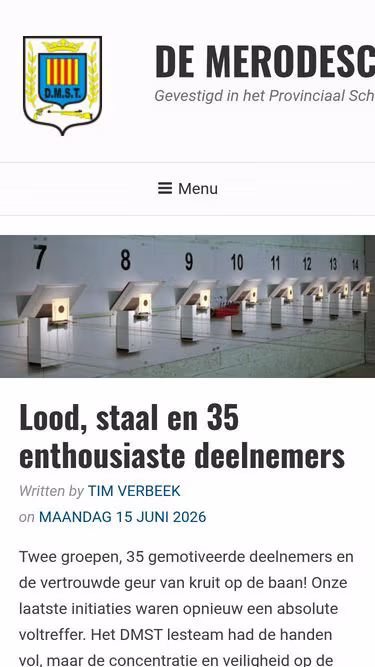 Screenshot of dmst.be