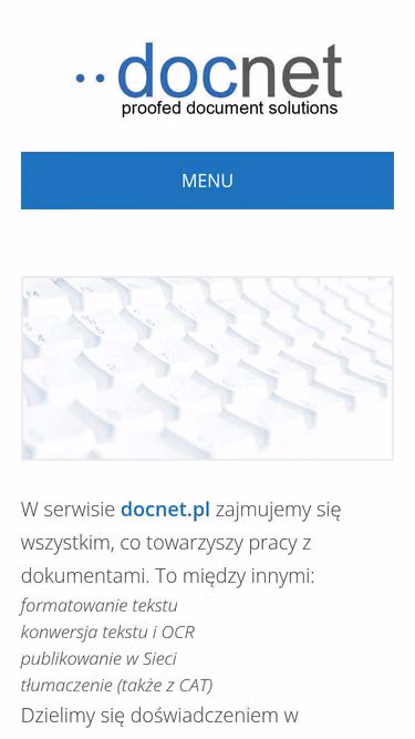 Screenshot of docnet.pl