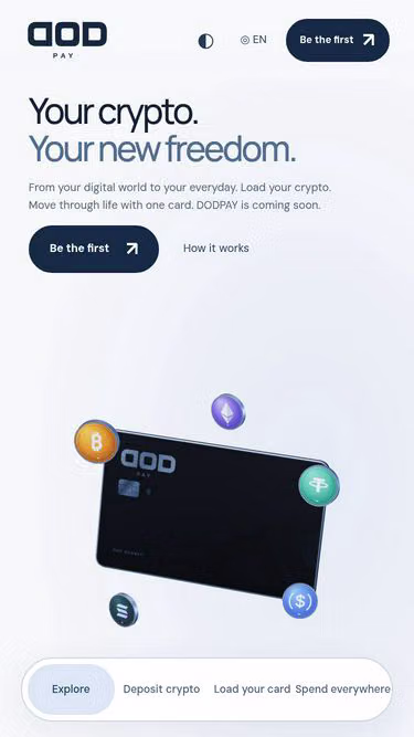Screenshot of dod.exchange
