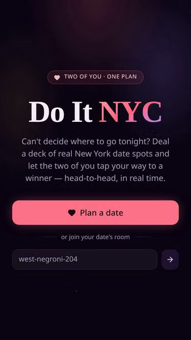 Screenshot of doit.nyc