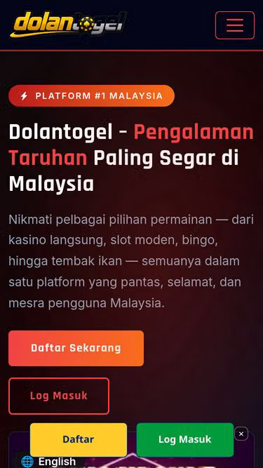 Screenshot of dolantogel.my