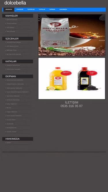 Screenshot of dolcebella.com.tr