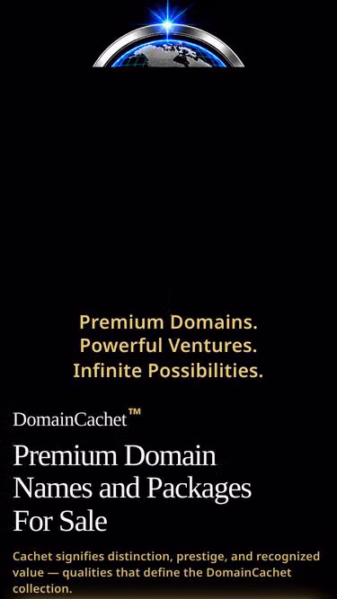 Screenshot of domaincachet.com