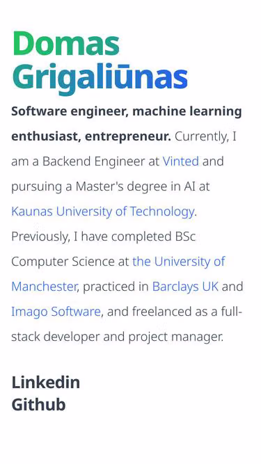 Screenshot of domas.info