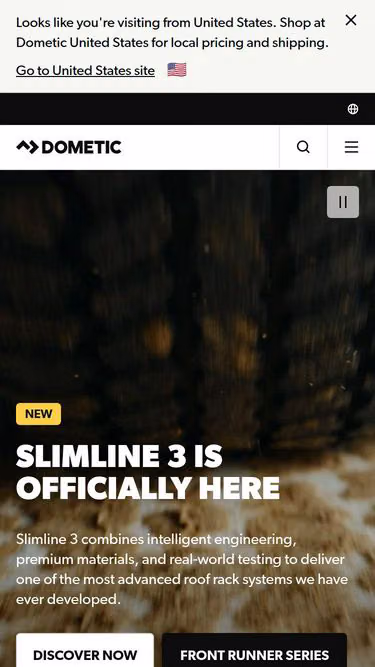 Screenshot of dometic.hn