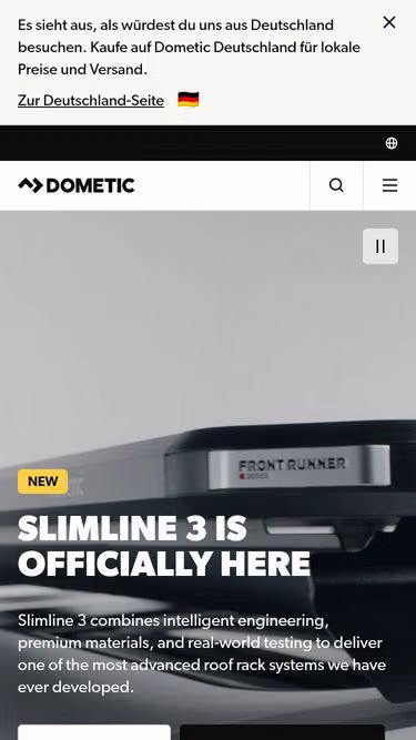 Screenshot of dometic.pl
