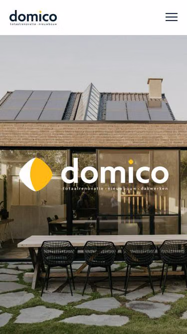 Screenshot of domico.be