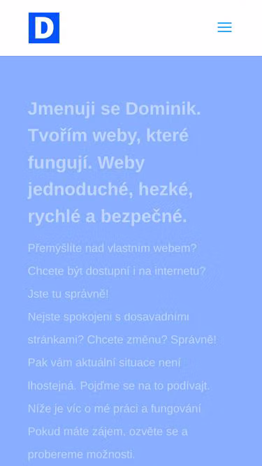 Screenshot of domingo.cz