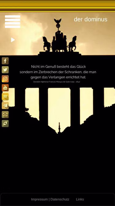 Screenshot of dominus.berlin