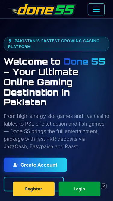 Screenshot of done55.vu