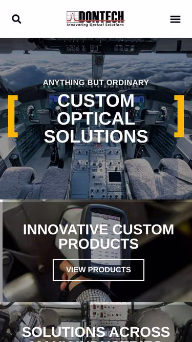 Screenshot of dontech.com