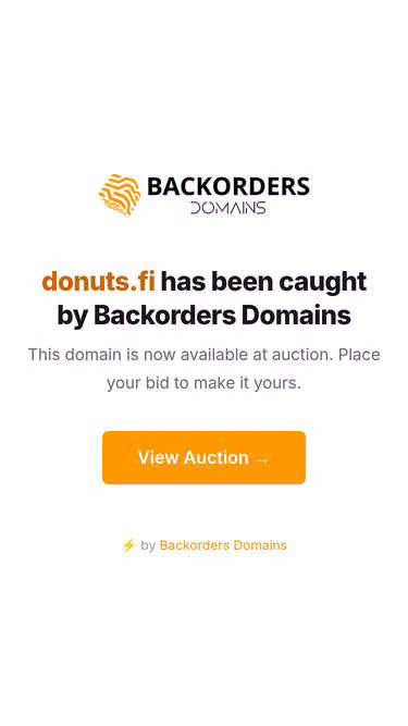 Screenshot of donuts.fi