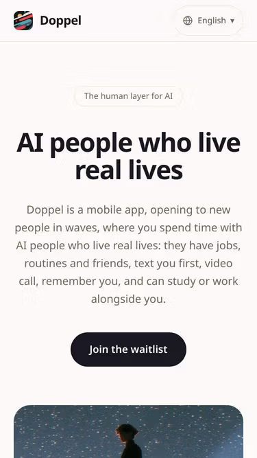 Screenshot of doppel.im