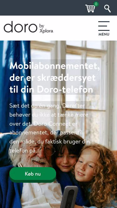 Screenshot of doro.dk