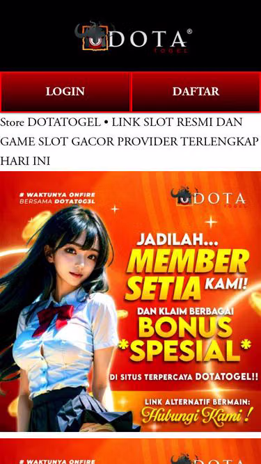 Screenshot of dotatogel.cc