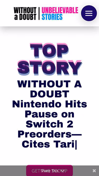 Screenshot of doubt.media