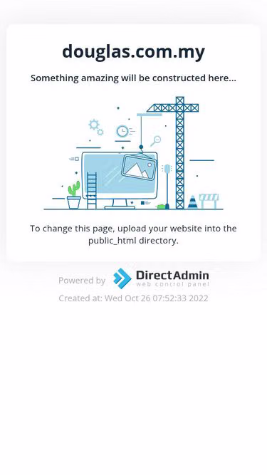 Screenshot of douglas.com.my