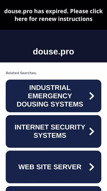 Screenshot of douse.pro