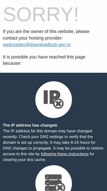Screenshot of downloadhub.gen.in