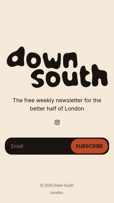 Screenshot of downsouth.london