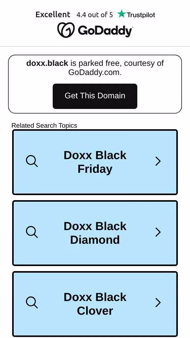 Screenshot of doxx.black
