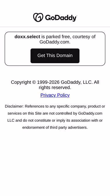 Screenshot of doxx.select