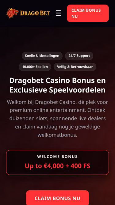 Screenshot of dragobet.io