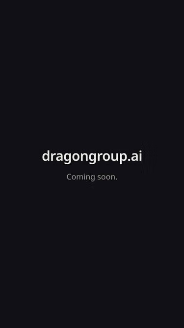 Screenshot of dragongroup.ai