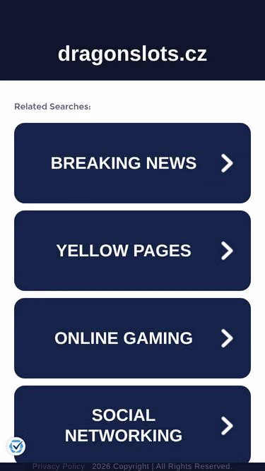 Screenshot of dragonslots.cz
