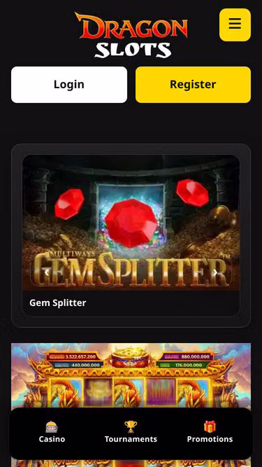 Screenshot of dragonslots.one
